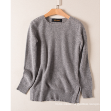 17PKCS476 2017 knit wool cashmere knitted lady sweater